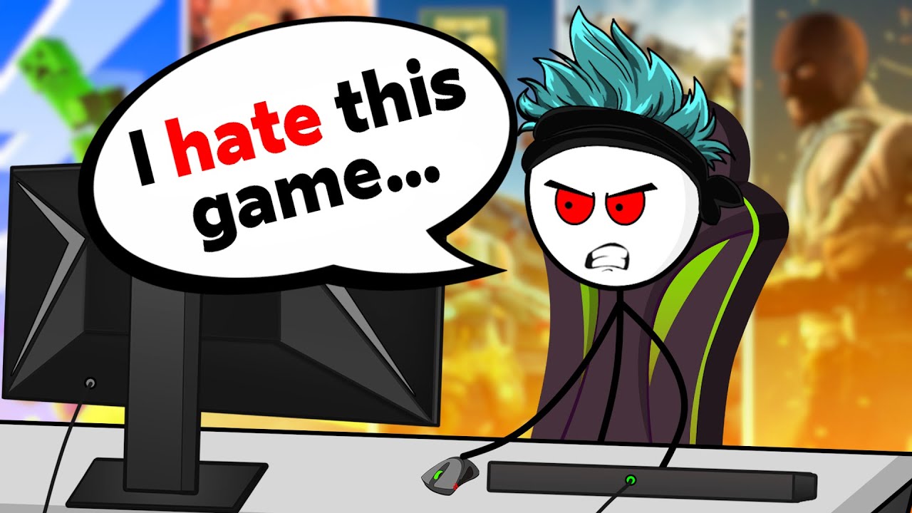 When a Gamer CAN'T STOP Playing Video Games