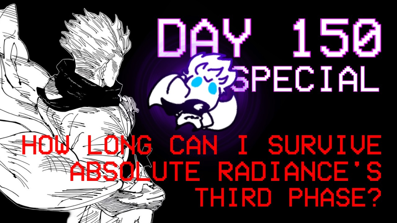 How long can I survive Absolute Radiance's third phase hitless?