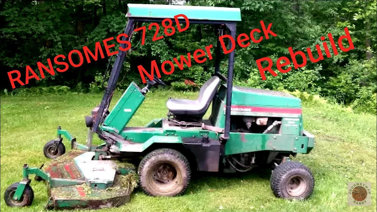 Ransomes 728D Mower Deck Rebuild