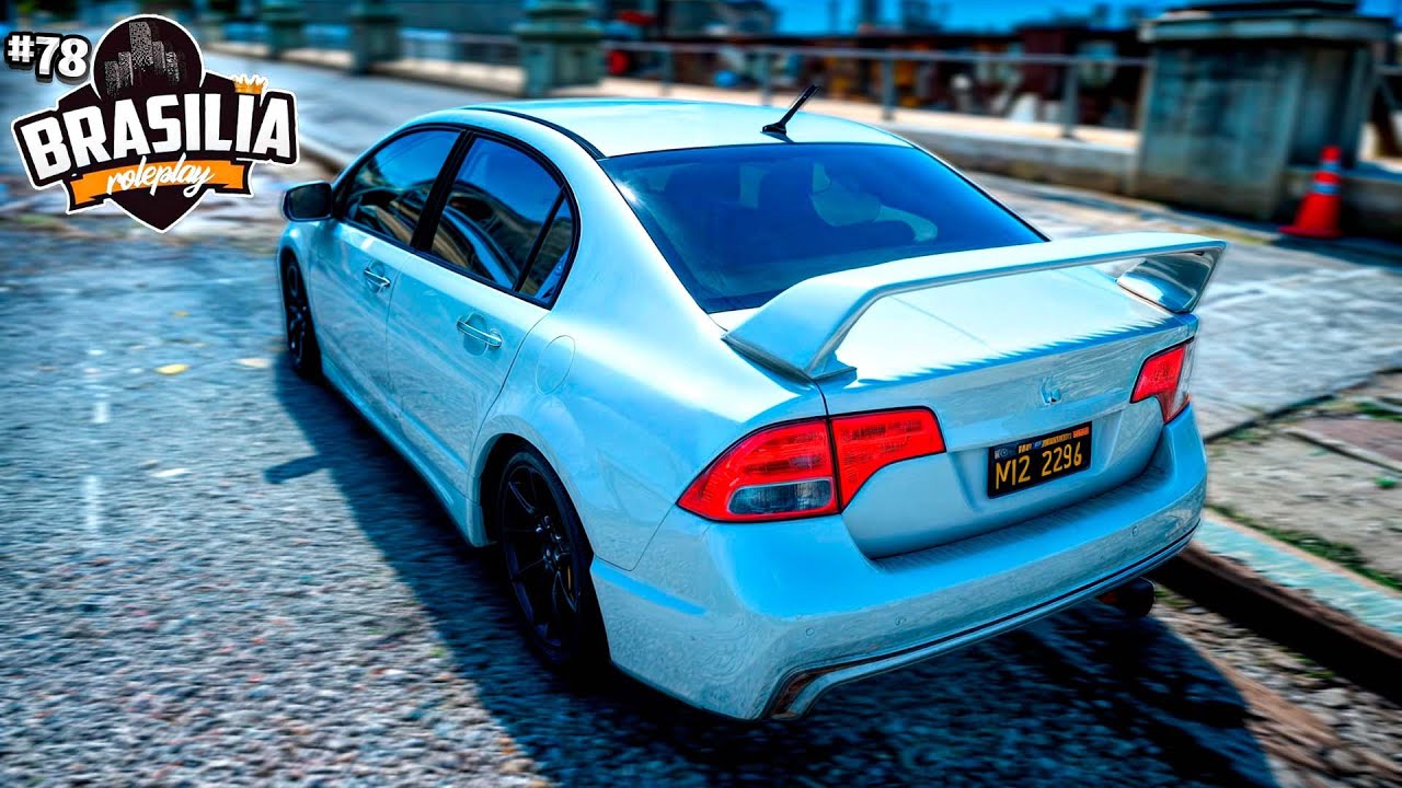 Civic Manual + dando benga em Sandero! - Brasília RP #78