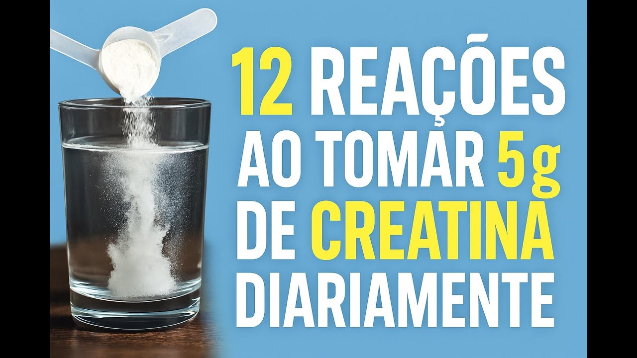 O SEGREDO OCULTO do nosso corpo sobre ao Tomar 5g de Creatina Diariamente – Boas e Ruins!?