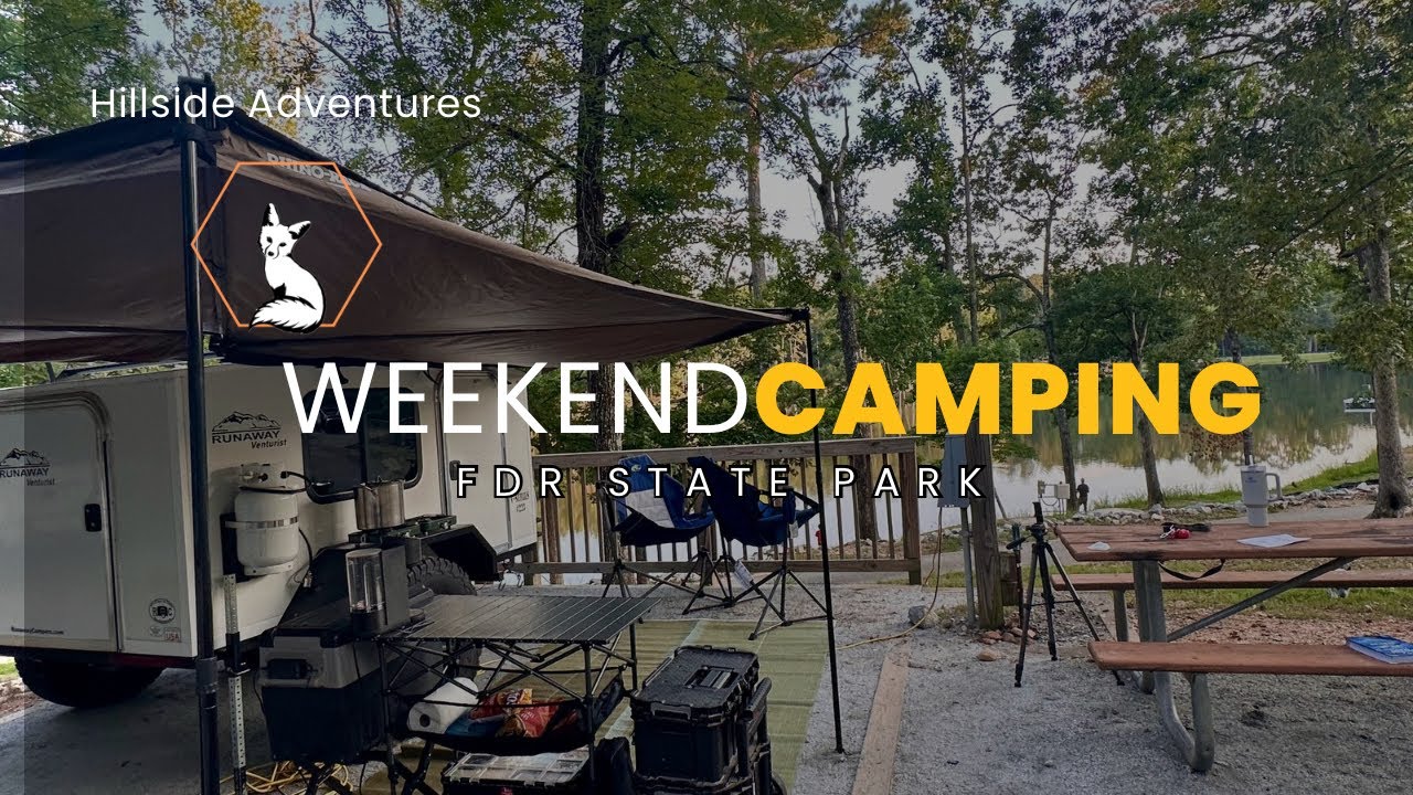 Cooking, Casting, and Campfires | Jeep  Camping at FDR State Park