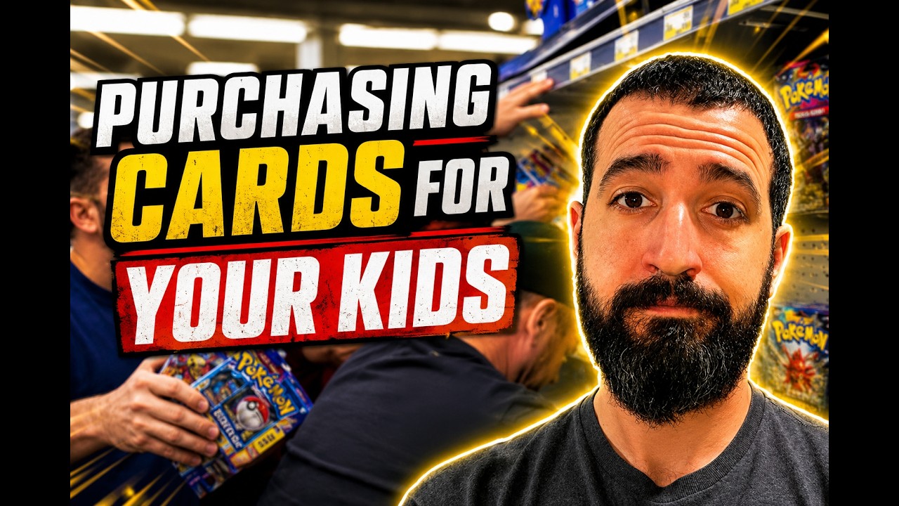 My recommendation to buy Pokémon cards for your kids...