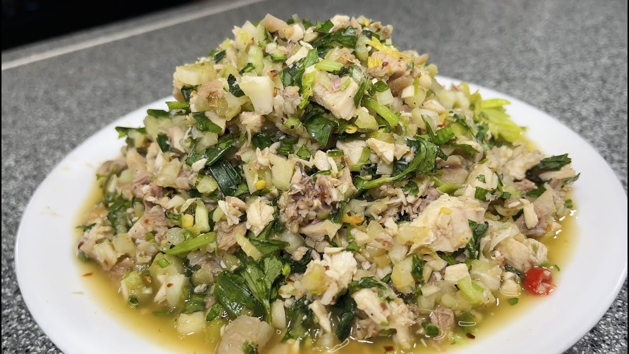 The Most Delicious Chicken With Celery Salad - Chansamai's Kitchen