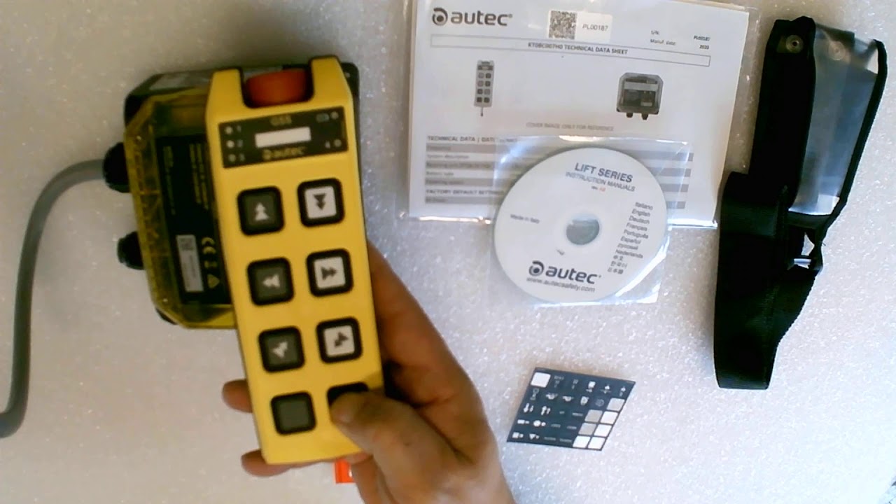 Mise en route radio Autec