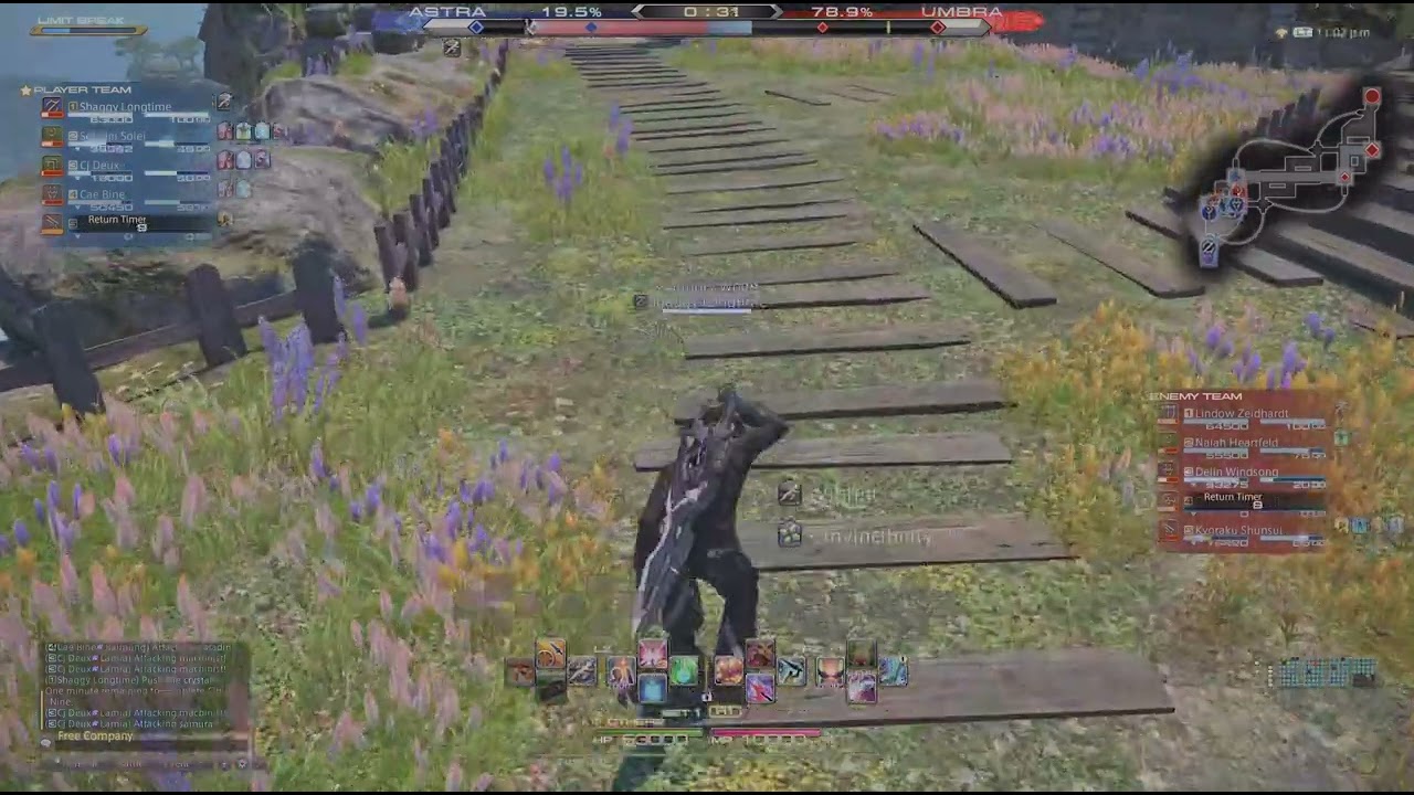 FINAL FANTASY XIV Rank CC GnB win 4v6