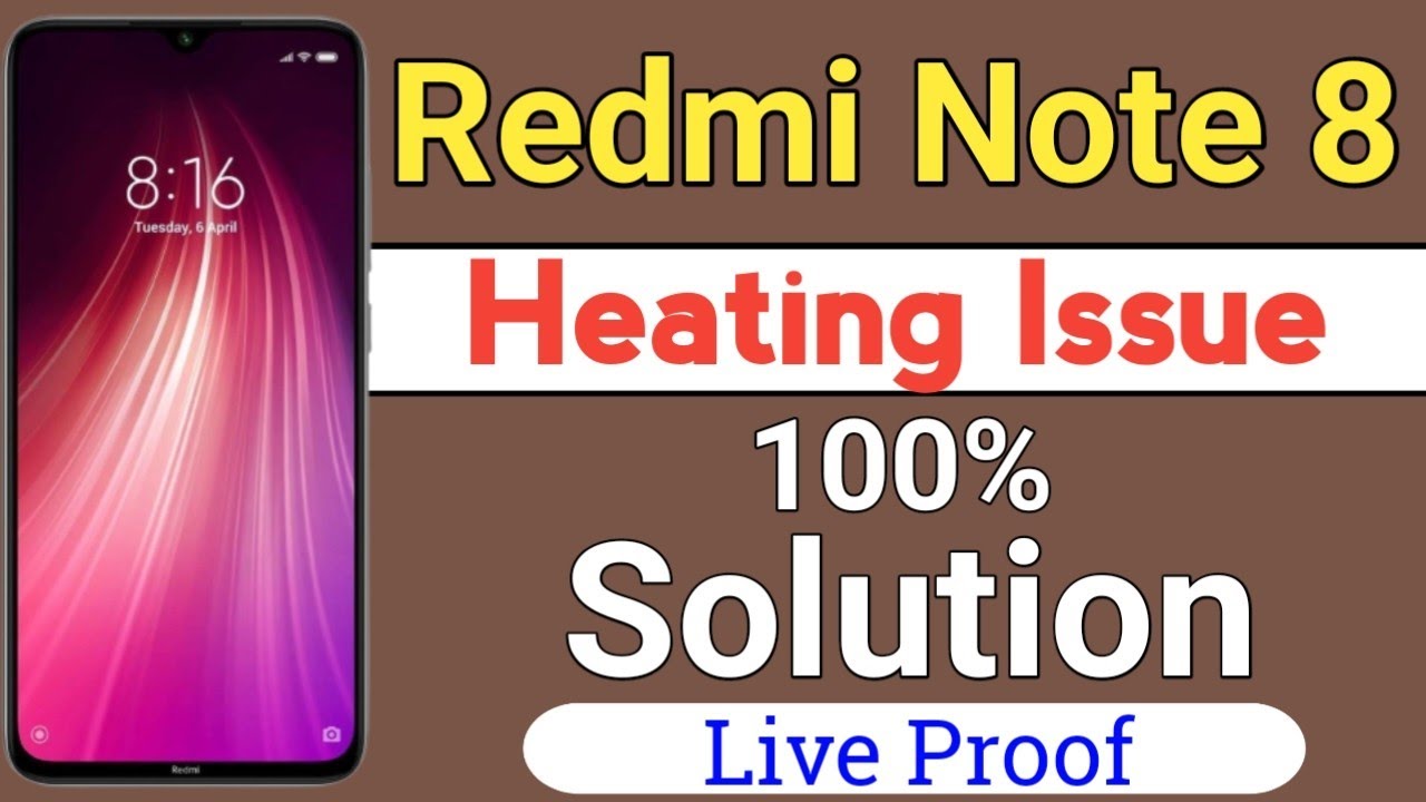 Redmi Note 8 Heating Issue | How To Solve Heating Problem in Redmi Note 8
