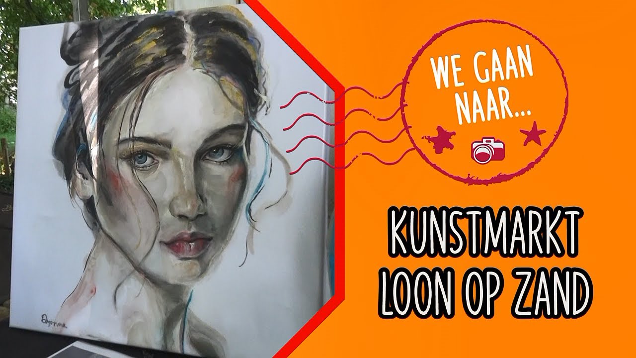 Kunstmarkt Loon op Zand 2024 (We gaan naar...) - Langstraat TV