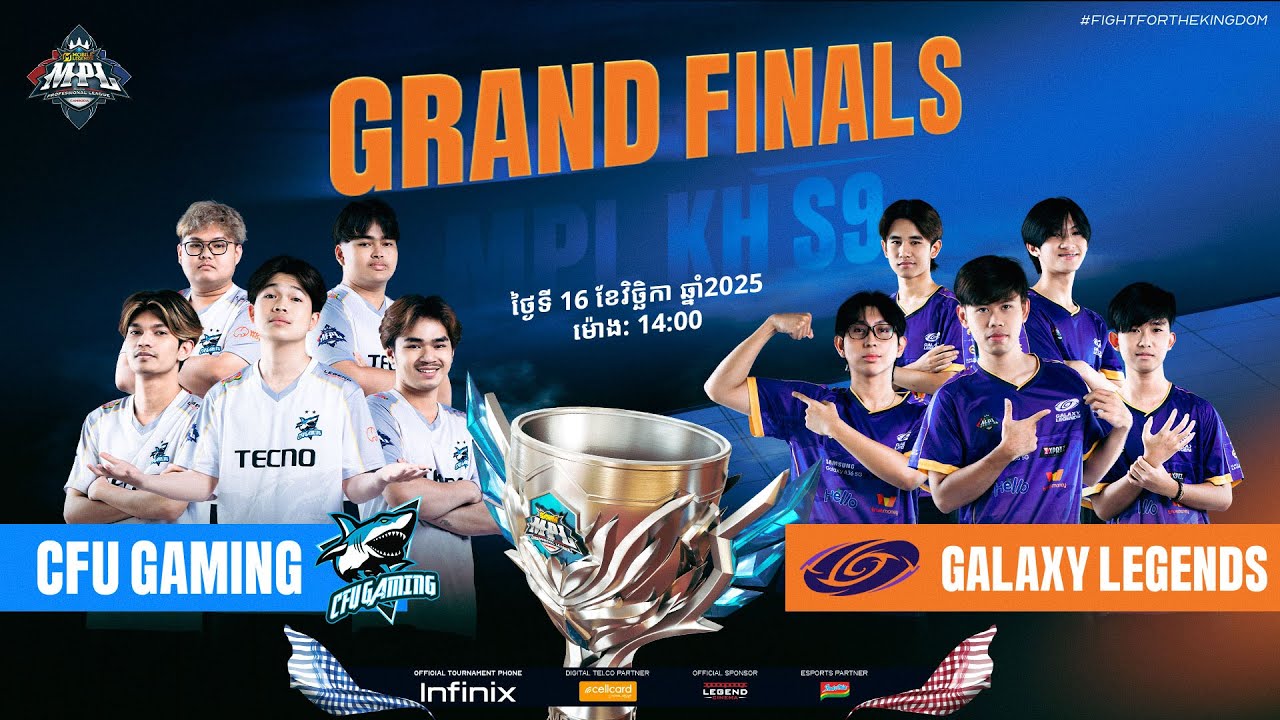 LIVE 🔴 | MPL KH Season 9 Grand Finals | ENGLISH