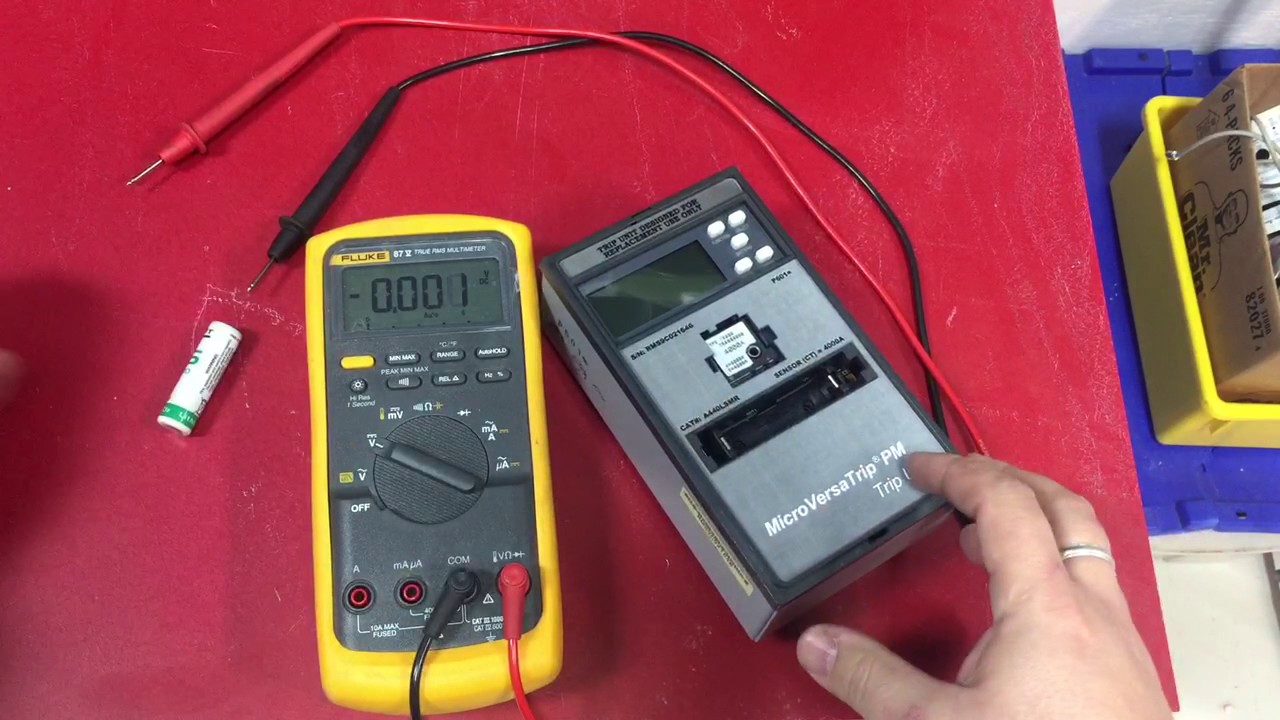 MicroVersaTrip PM battery test