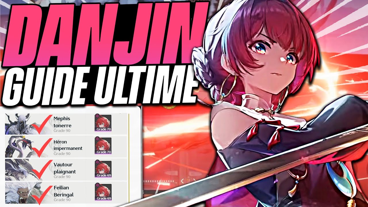 DANJIN, LA MEILLEURE 4★ ! Guide : Combos, Teams et Builds (Hologramme 6) - Wuthering Waves