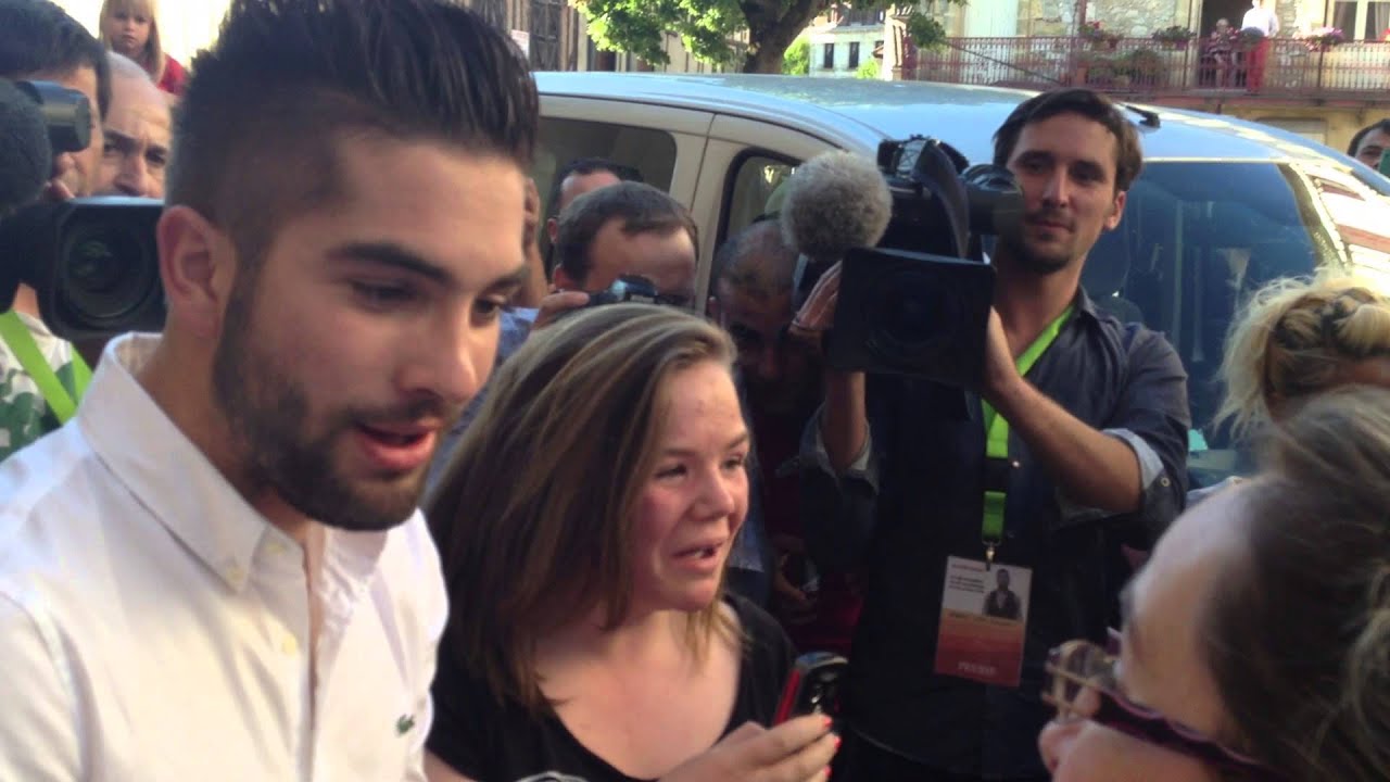 Kendji croise quelques fans Bergeracois