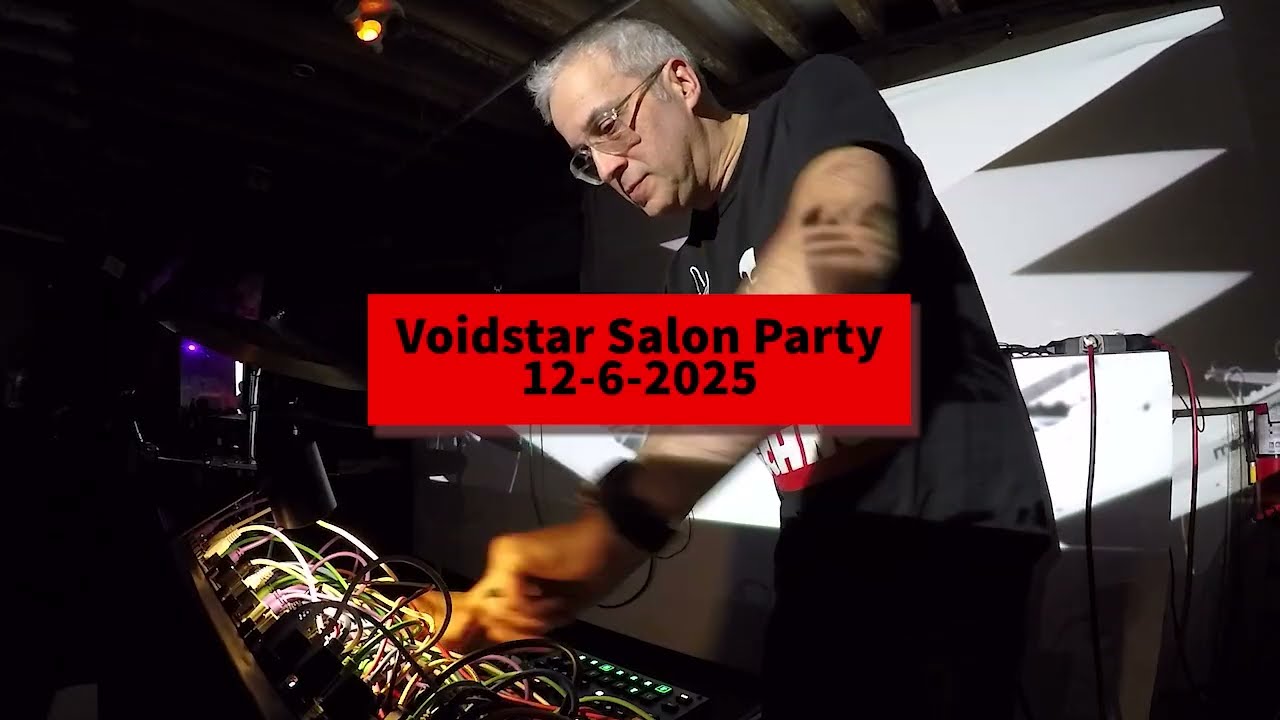 Live Techno - Modular & Digitakt - Voidstar Salon 12-6-2025