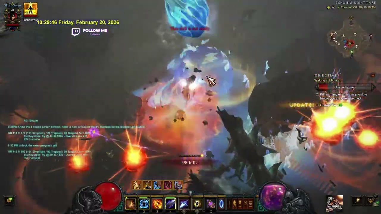 D3 20Feb2026 EU- Season 37 - Meteor Wizard do 3x Echoing Nightmares