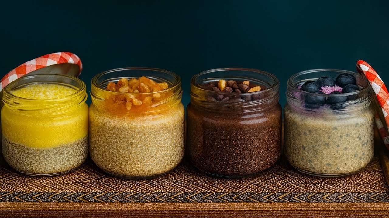 Chia pudding 4 Flavours for Easy, Healthy Breakfast Snacks