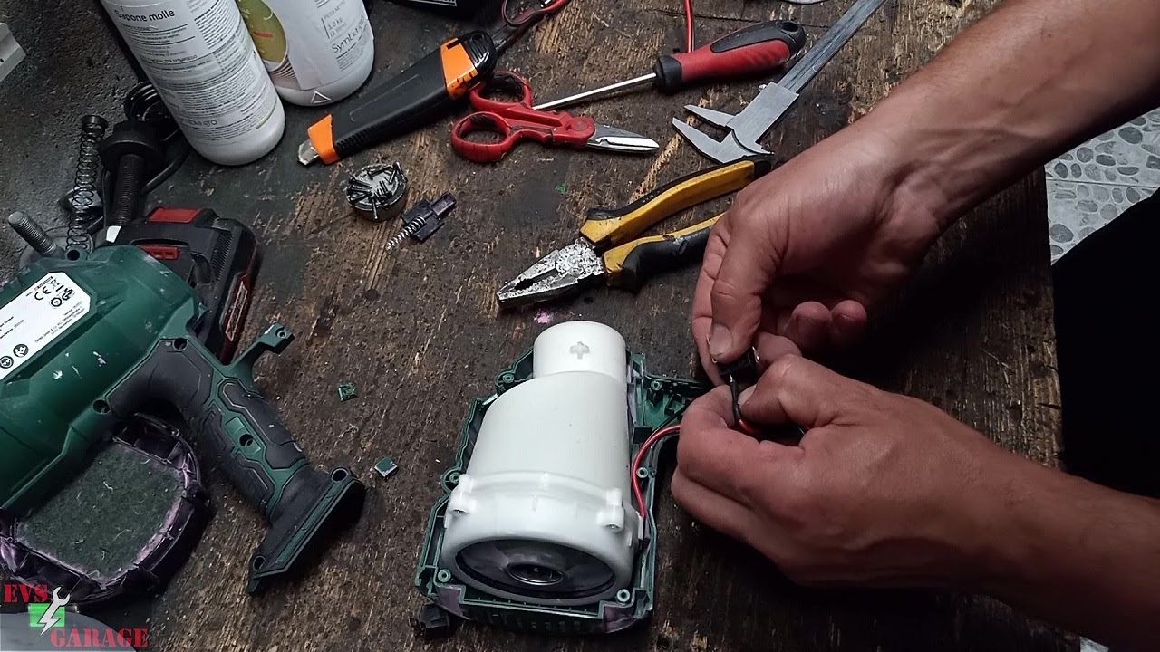 MODIFICA PISTOLA PER VERNICIARE PARKSIDE A BATTERIA
