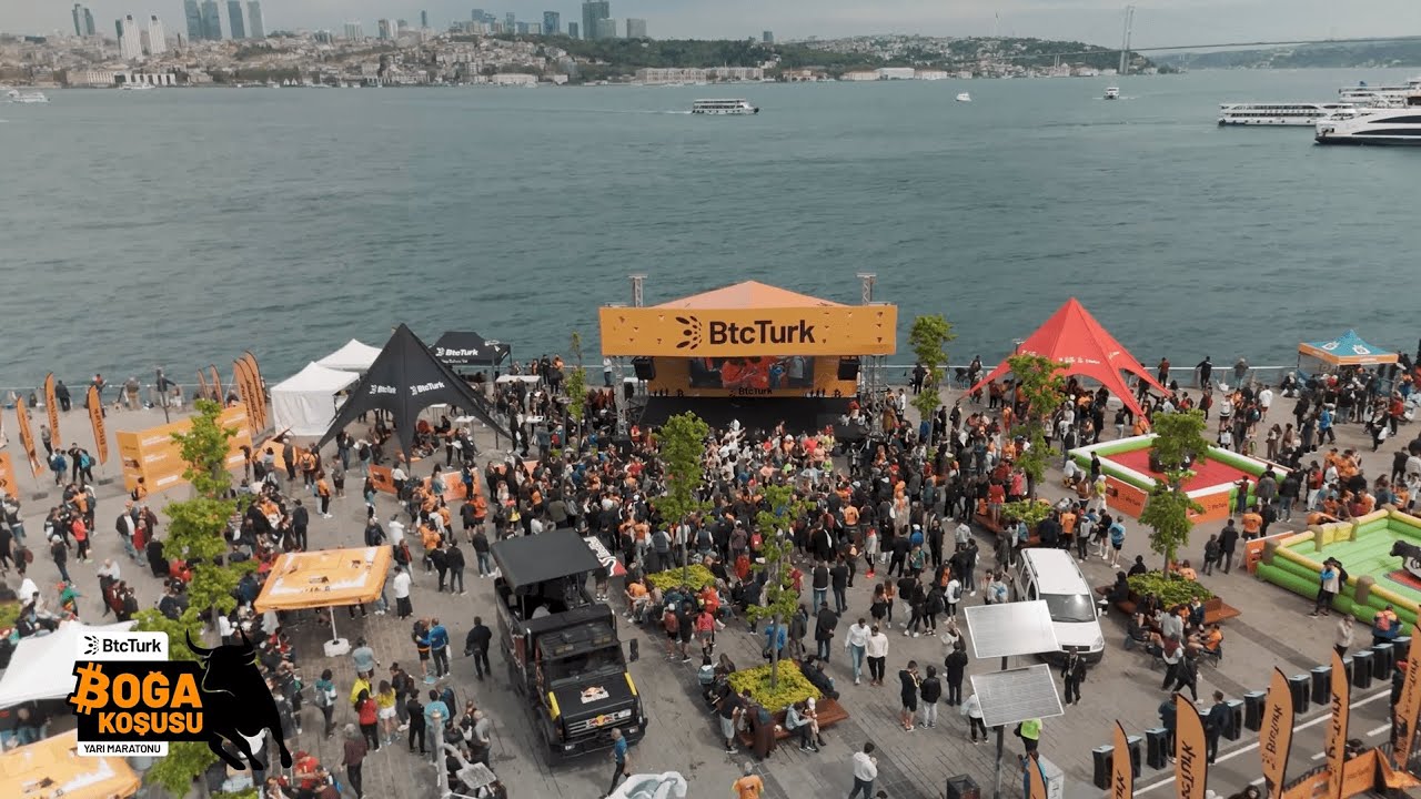 BtcTurk Boğa Koşusu Yarı Maratonu'nda #Bitcoin &Ouml;d&uuml;l Yarılanması Kutlandı!