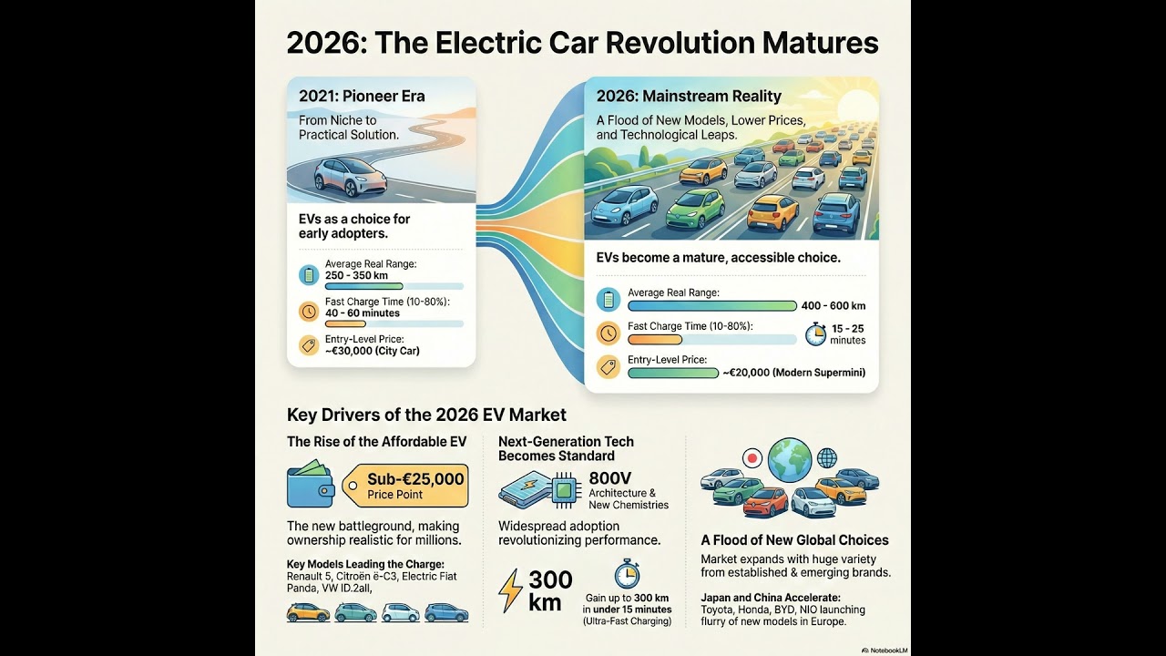 The Great Electric Acceleration: 2021 to 2026