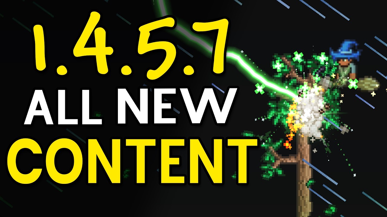 ALL Of The NEW Content In Terraria's 1.4.5.7 Update