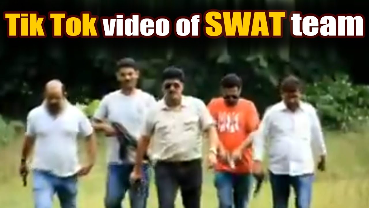 UP Police SWAT team Brandishes weapon after encounter in a Tik Tok video, video viral