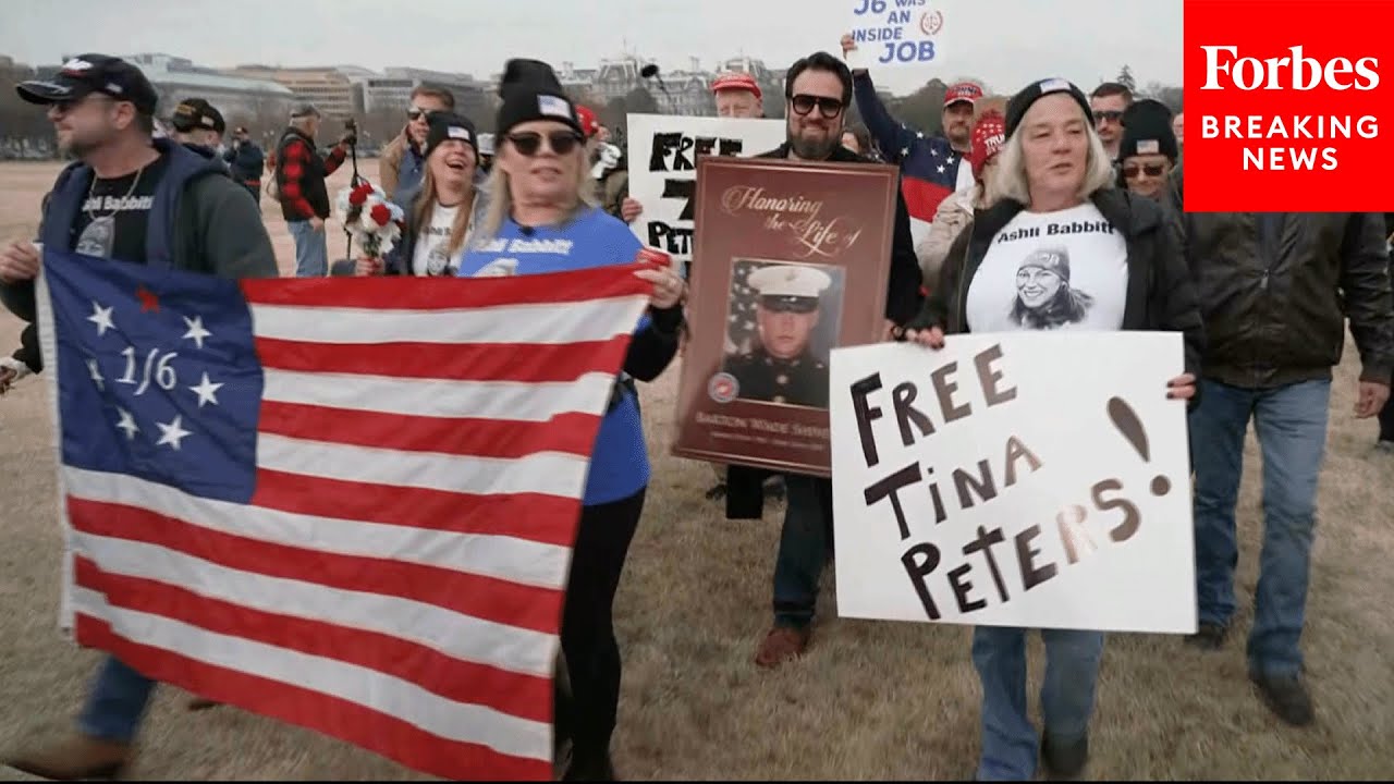 January 6 Defendants Hold Rally And March To Capitol On 5th Anniversary Of Attacks