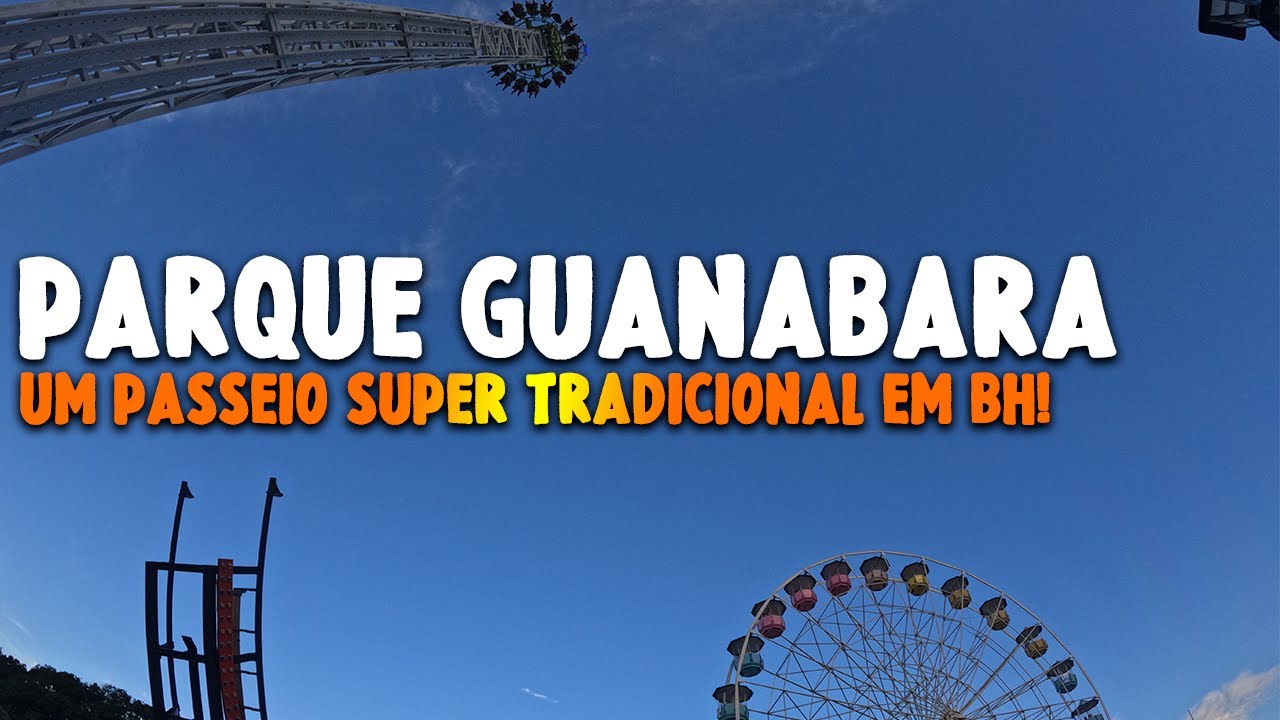 Fomos pela PRIMEIRA VEZ no PARQUE GUANABARA, um clássico de Belo Horizonte!