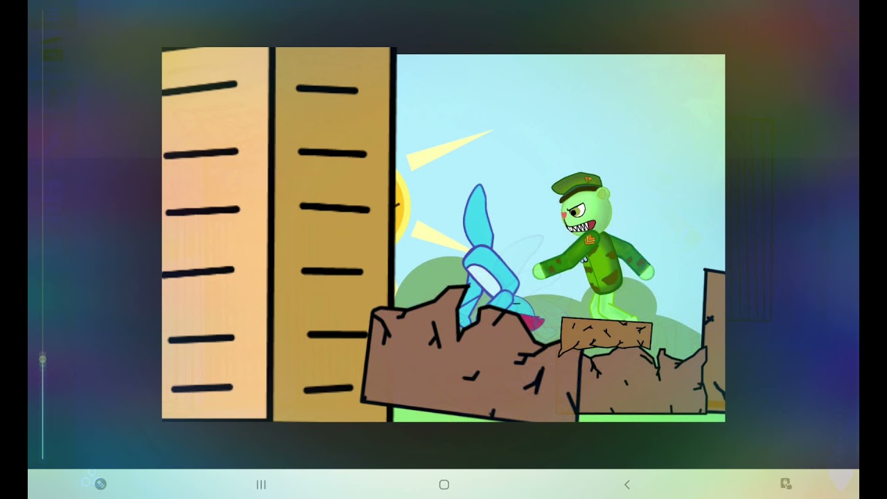 flippy vs splendid dc2 animation