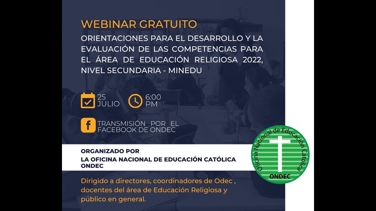 Webinar ONDEC: 
