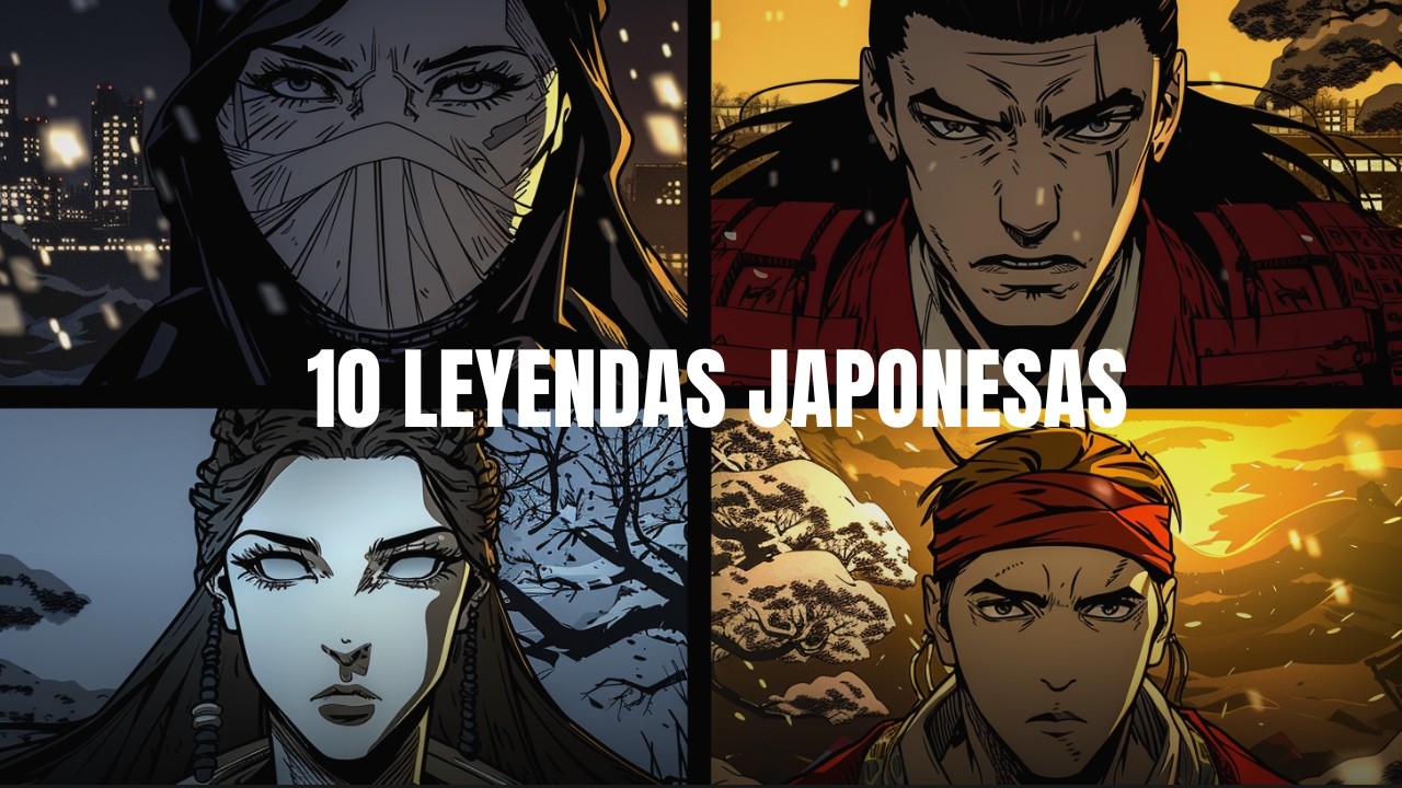 10 Leyendas Japonesas Dioses, Yōkai y Samurái (Completas)