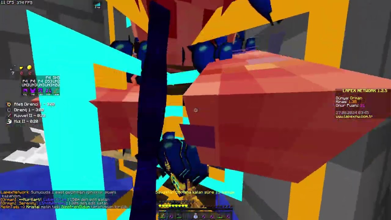 45X EDİT KESME LAPEX NETWORK #minecraft  #titanyumpvp  #sonoyuncutitanyumpvp
