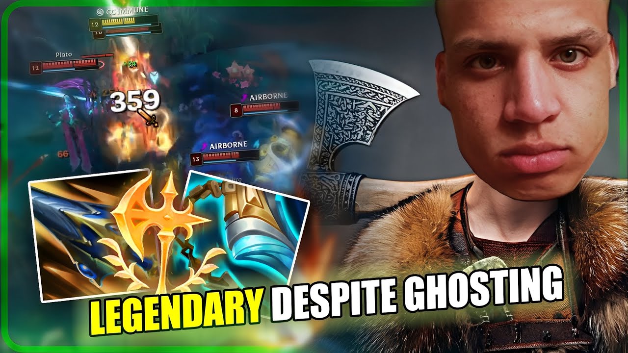 Tyler1 превращает Олафа Топа в кошмар с привидениями