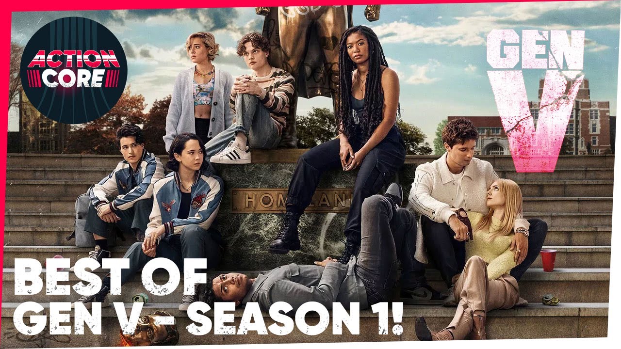 Gen V's Most Shocking & Brutal Moments from Season 1 | Compilation | ActionCore