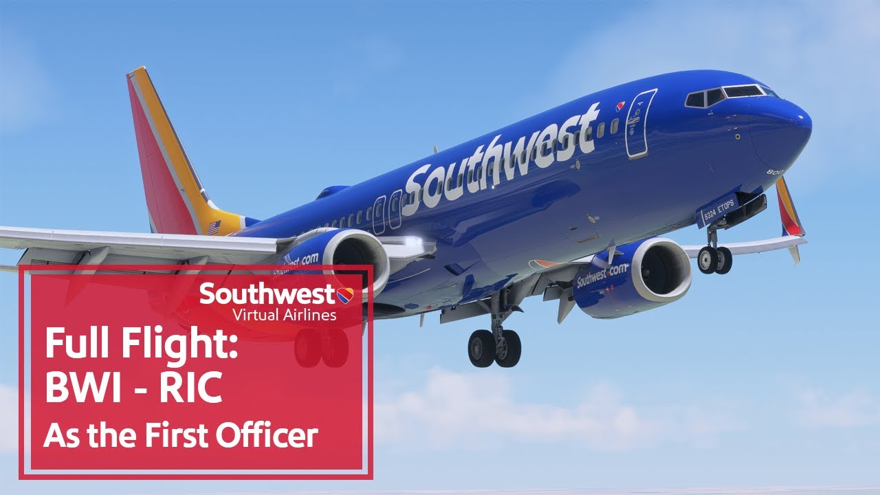 SVA PMDG 737 - Full Flight as the FO