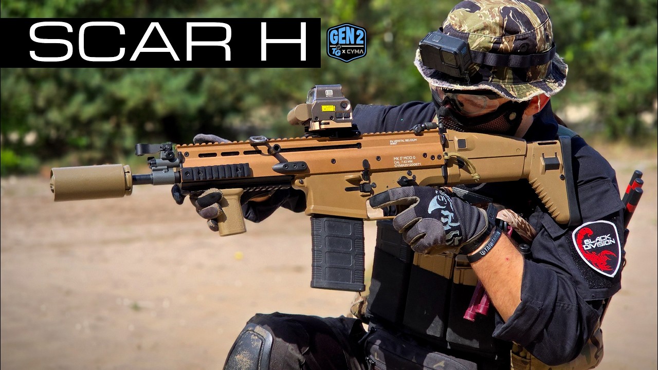 SCAR H Gen2 in CQB Airsoft Action