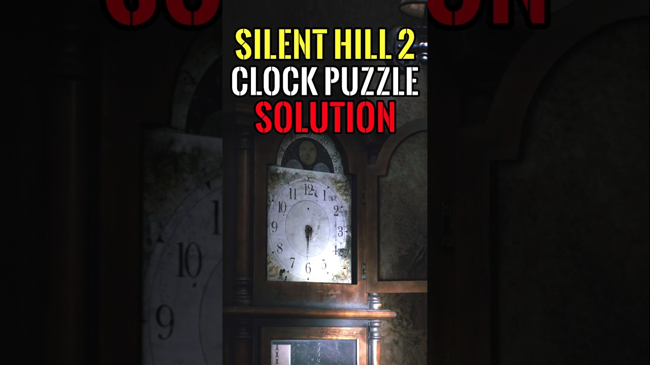 Silent Hill 2 &mdash; Головоломка с часами (1-минутное руководство)