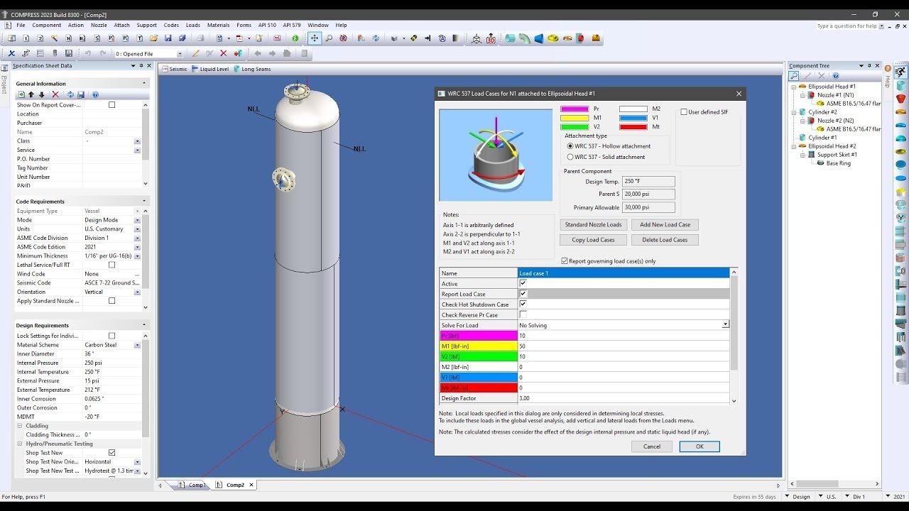 COMPRESS Pressure Vessel Software Overview