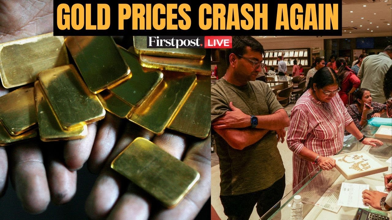 LIVE: Gold Prices Fall As US, China Trade Tensions Ease Ahead of Trump-Xi Meet | Gold Price Today