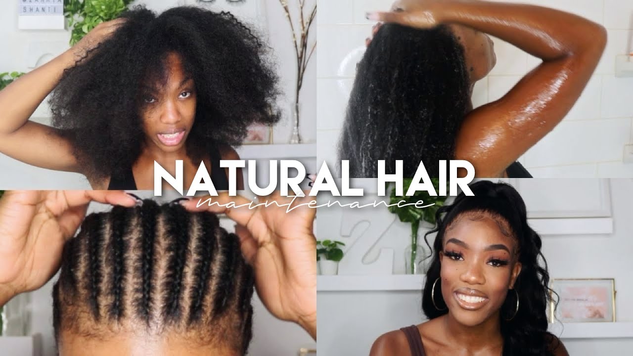 HOW TO GROW LONG HEALTHY HAIR UNDER WIGS | TYPE 4 NATURAL HAIR MAINTENANCE | Zahria Shantí