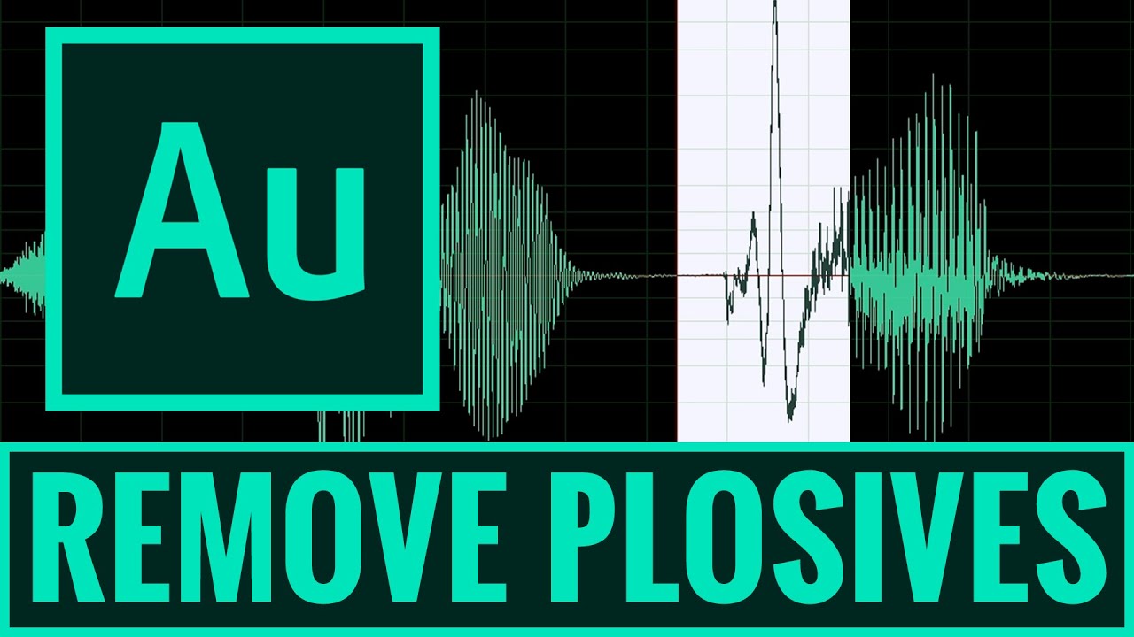 How to Remove Pops, Plosives and Distracting Dialogue Sounds FAST in ADOBE AUDITION