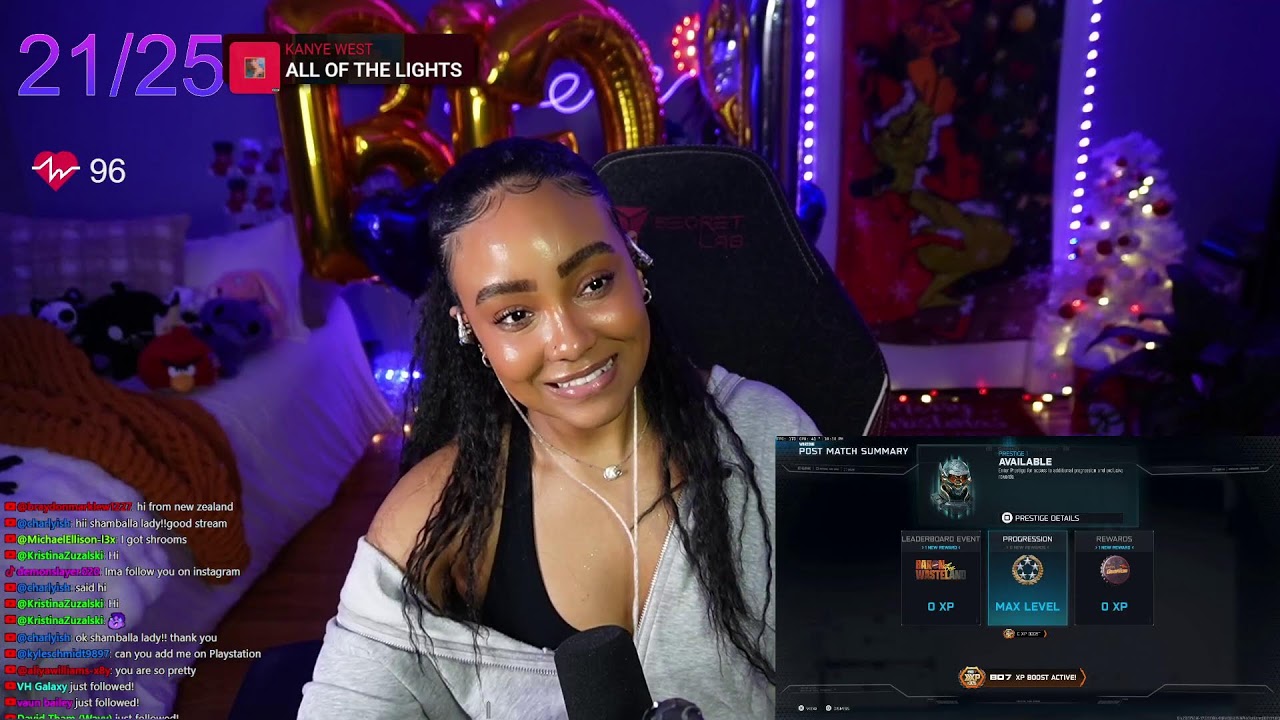 Warzone time! Follow me on Twitch: missrocklee
