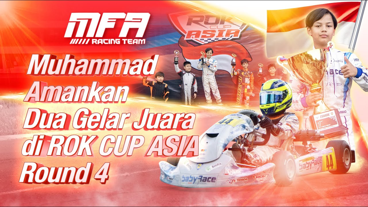 Muhammad Race - ROK CUP ASIA ROUND 4 at Sentul International Karting Circuit, Indonesia