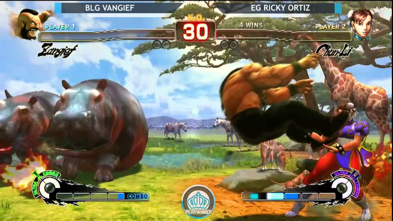NCR8 - BLG Vangief (ZA) vs EG Ricky Ortiz (CH) - SSF4 Grand Finals PT 1