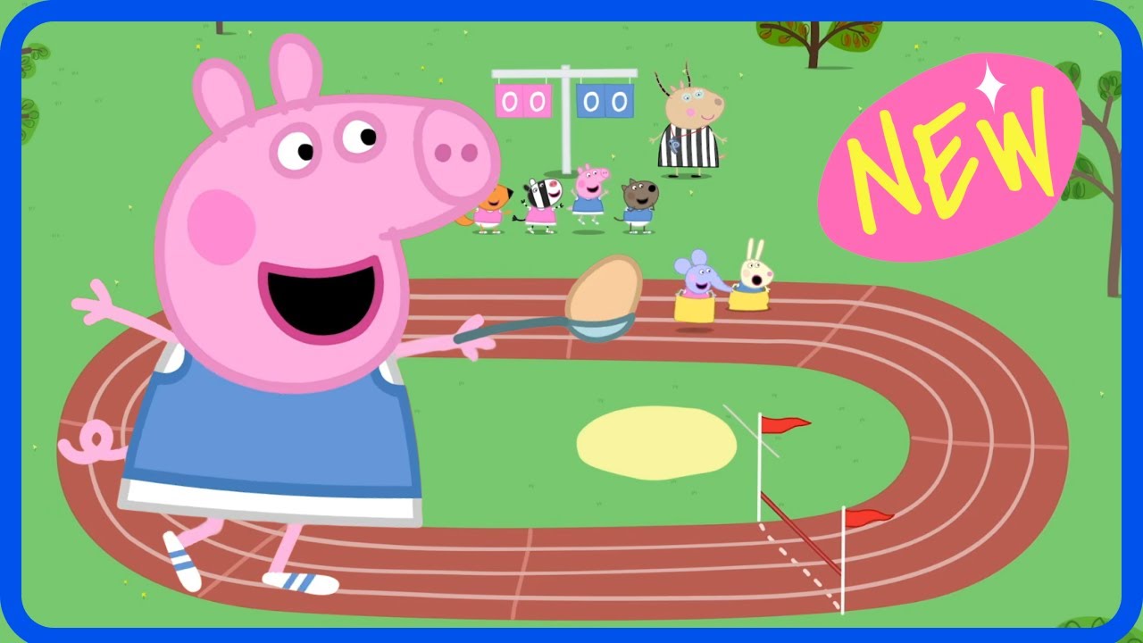 Peppa Pig Tales 🏃‍♀️ Sports Day Competition! Who Will Win? 🏅 | Toon Mania - Happy Kids