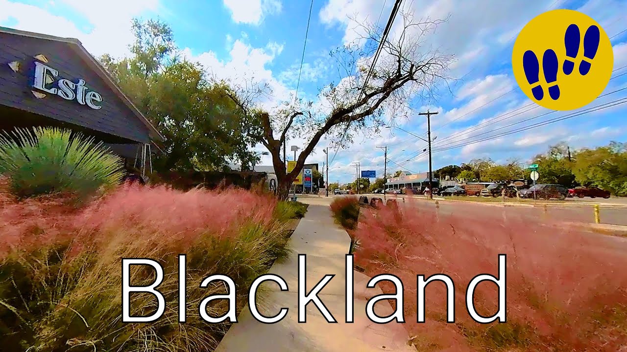 Walking in Blackland, East Austin, Texas