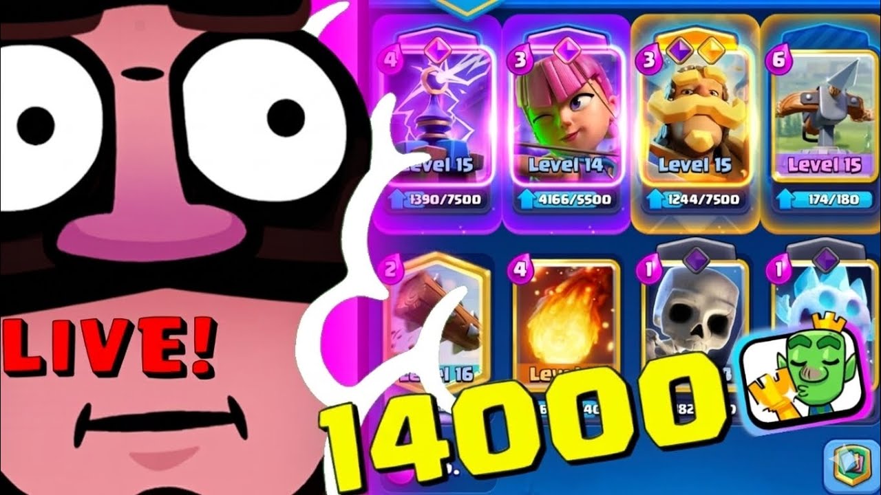 SUBIENDO COPAS - CLASH ROYALE
