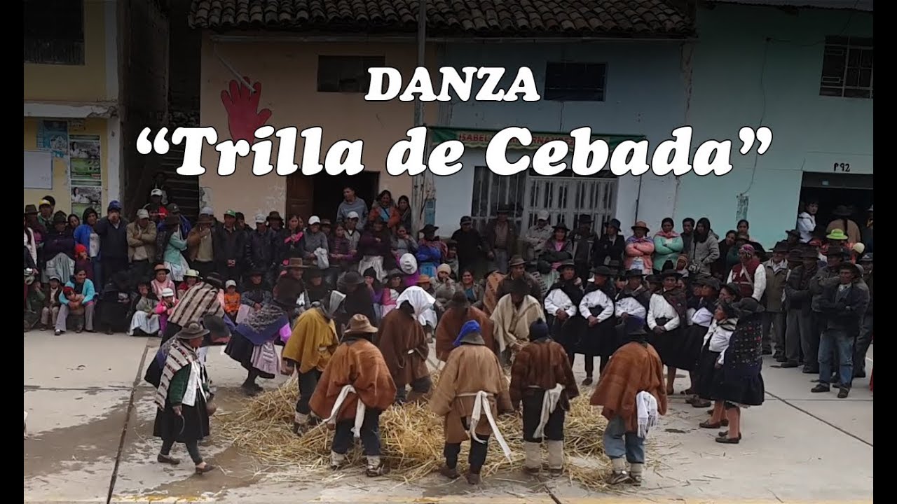 Danza TRILLA DE CEBADA ✅ Danzas del Perú ✅