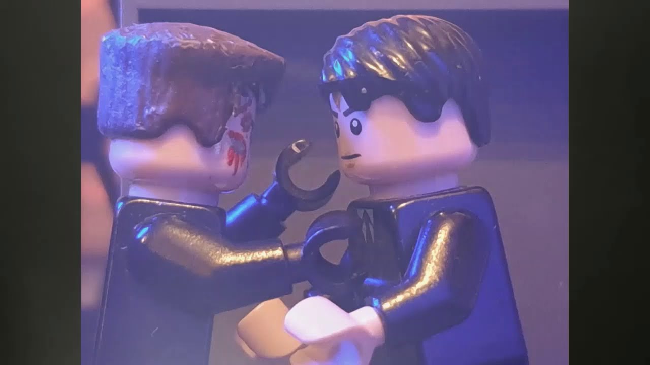 Terminator 2 T800 vs T1000 in lego