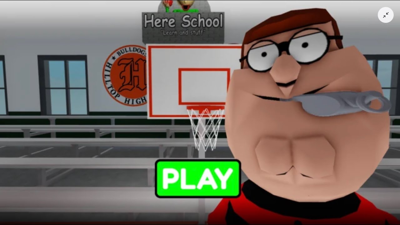 Today I am playing “escape coach griffin school run obby”
