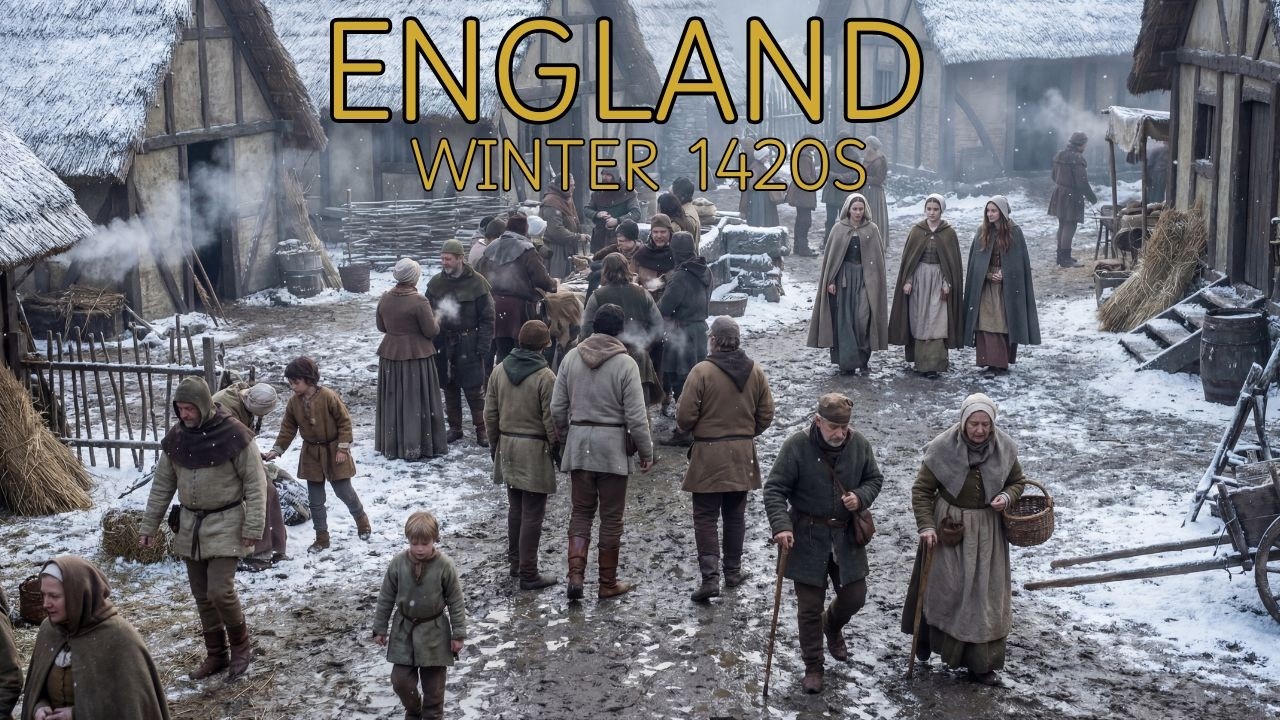 1420 England: No Heat, Only Survival – Life in a Medieval Winter