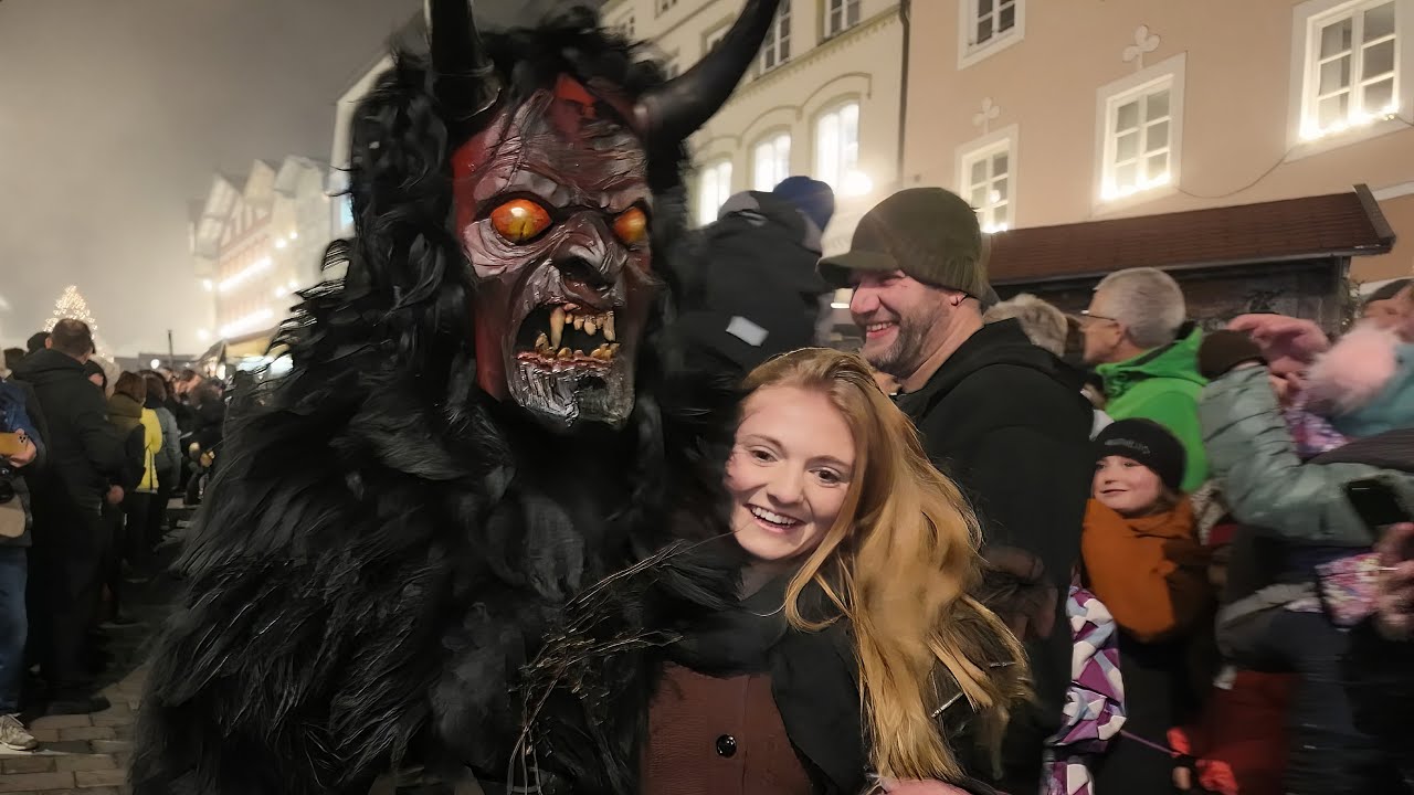 Krampuslauf Bad Tölz 2025 Perchten 4K